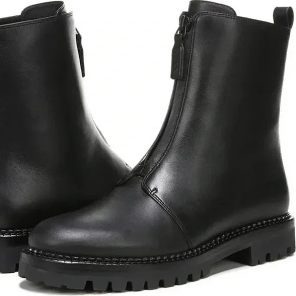 VINCE Cabria Water Resistant Front Zip Boot Size 7 US - Picture 6 of 7